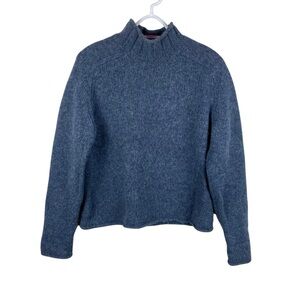 Sierra Designs Wool Vintage Women's Blue Sweater Size Small